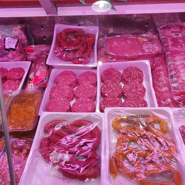 preparados variados y hamburguesas